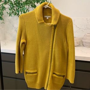 Gap yellow mustard knit sweater
